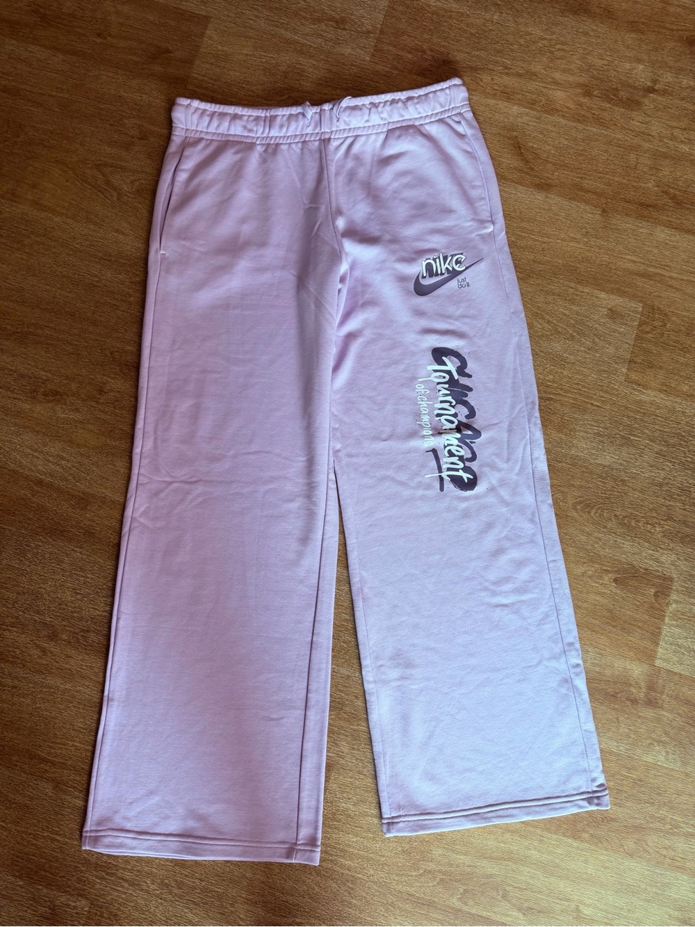 Nike Lilac Logo Graphic Sweatpants